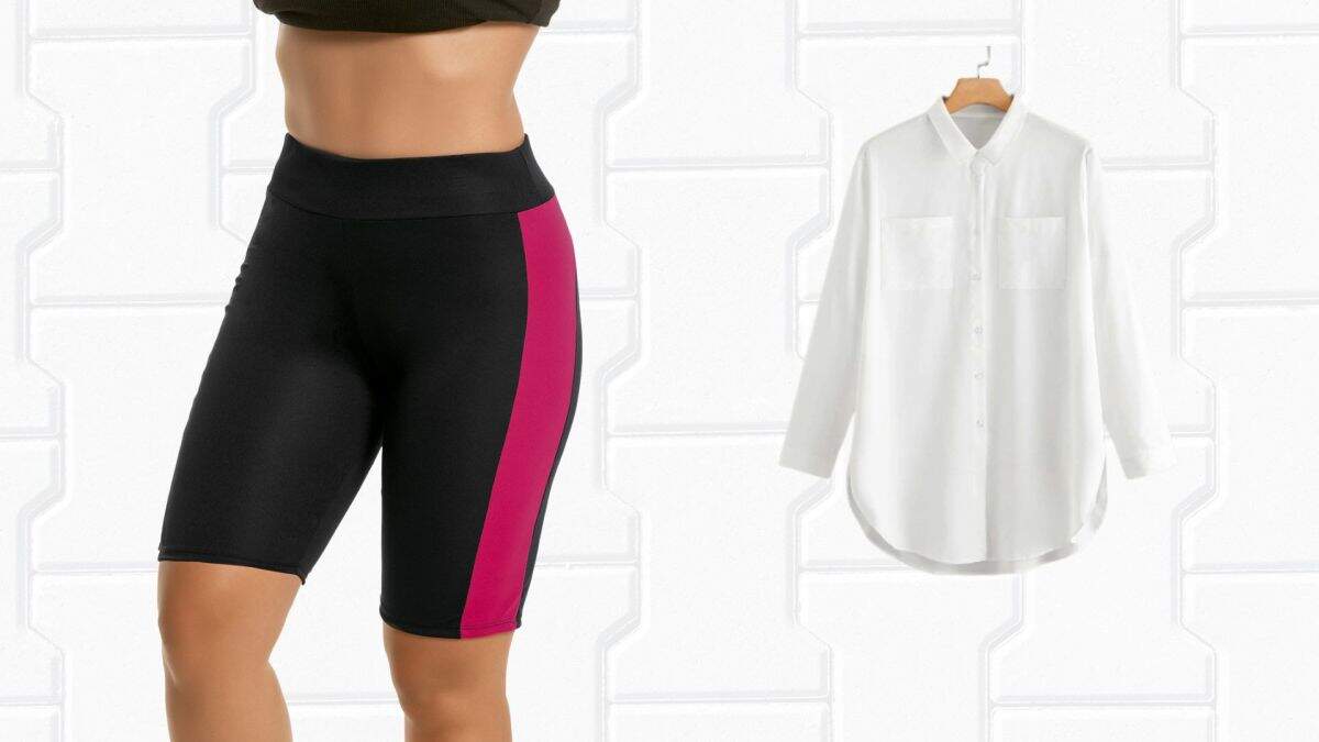 Bermuda e camisão: moda athleisure