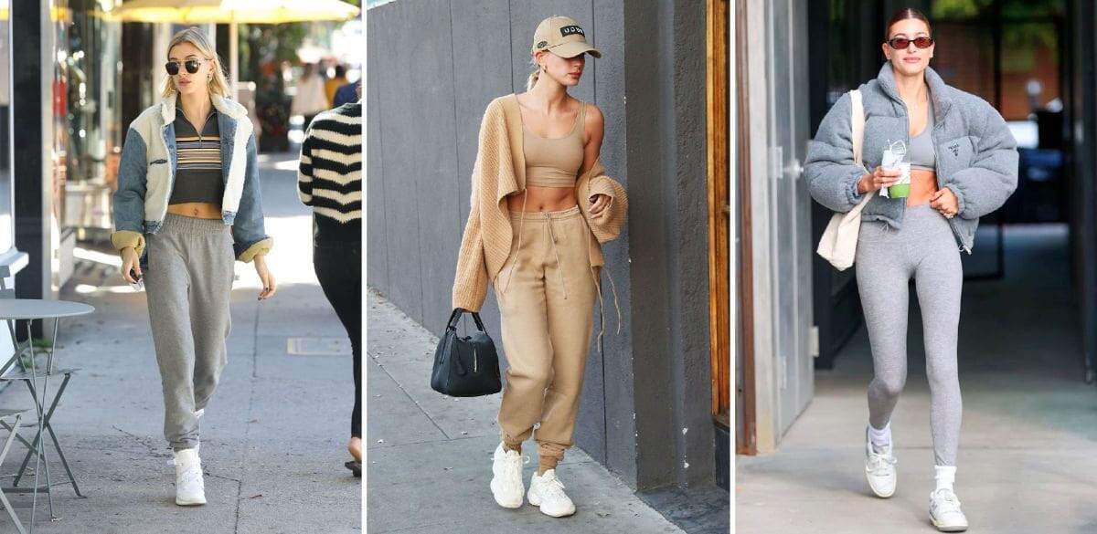 Moda athleisure Haley Bieber
