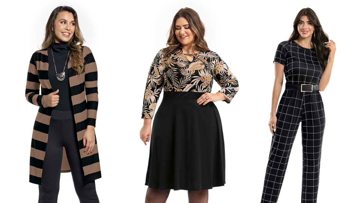 Mulheres vestindo looks casual chic