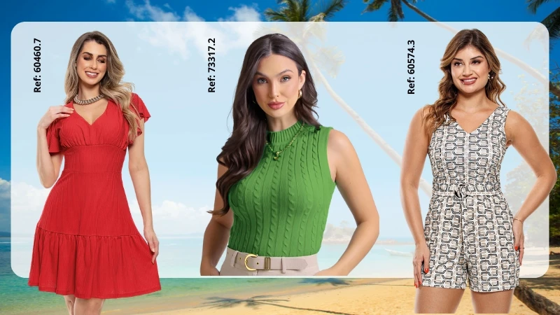 Moda leve para destinos tropicais: O que levar na mala? 1